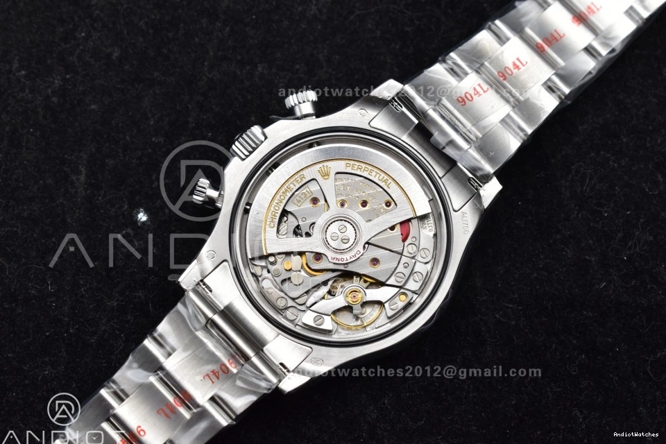 Black V QF 1:1 Edition Bracelet Silver on Dial 126509 SH4131 Classic Daytona 794 Best SS 0509